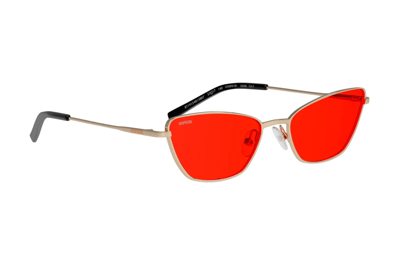 Gafas de Sol Unofficial UNSF0136 Unisex Color Oro