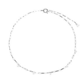 Gina Silver Necklace