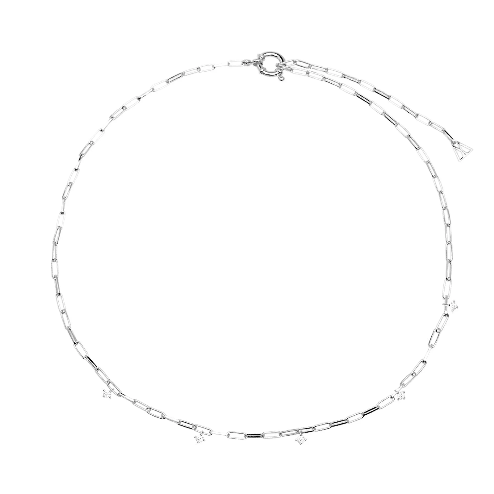 Gina Silver Necklace