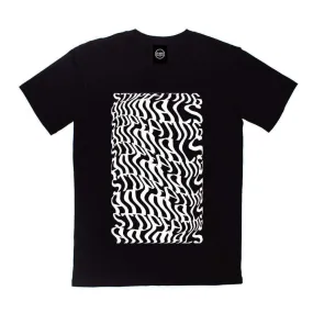 Illusions Tee - Stop Eating Animals - Pitch Black