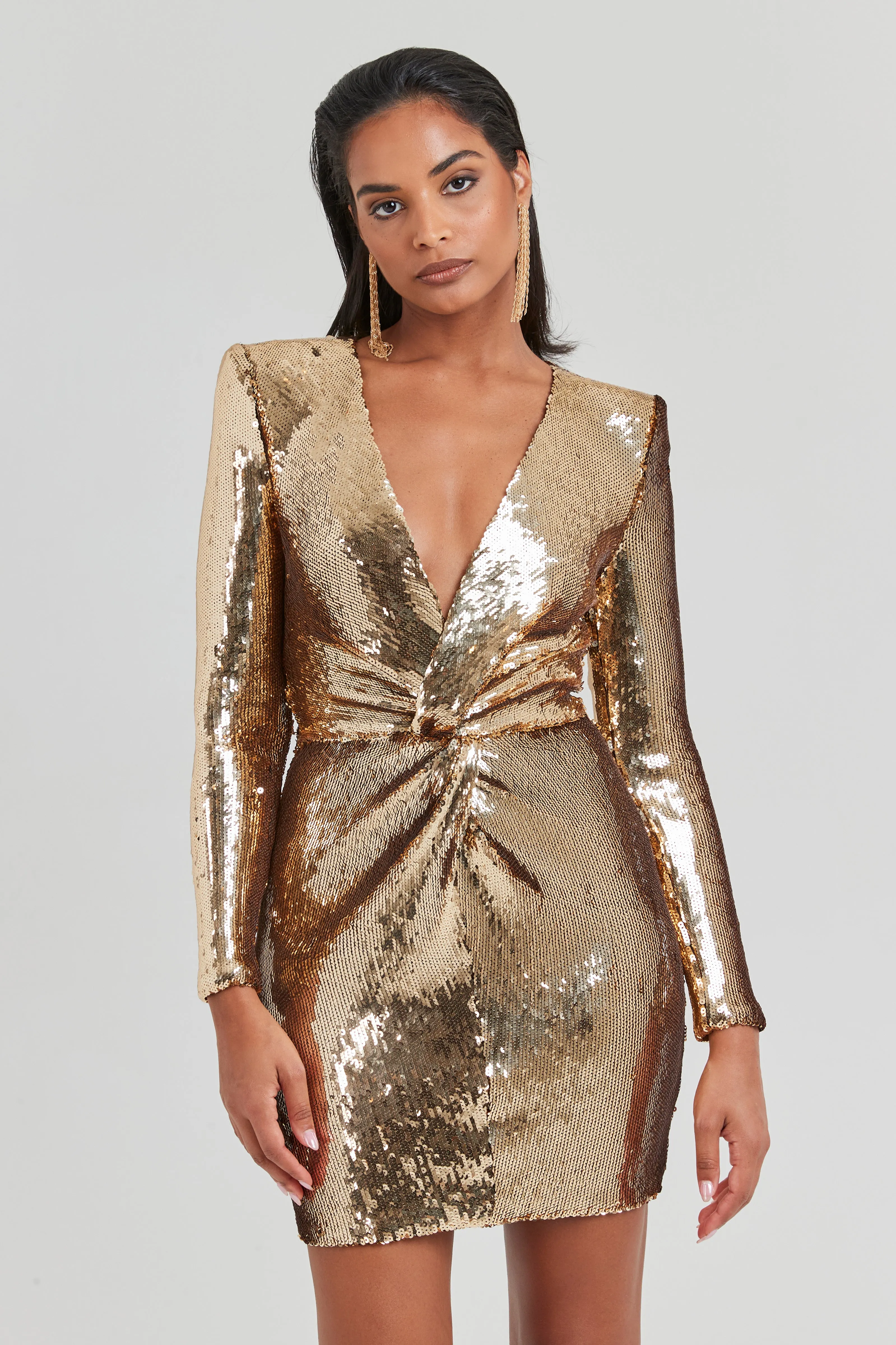 Jodie Gold Dress