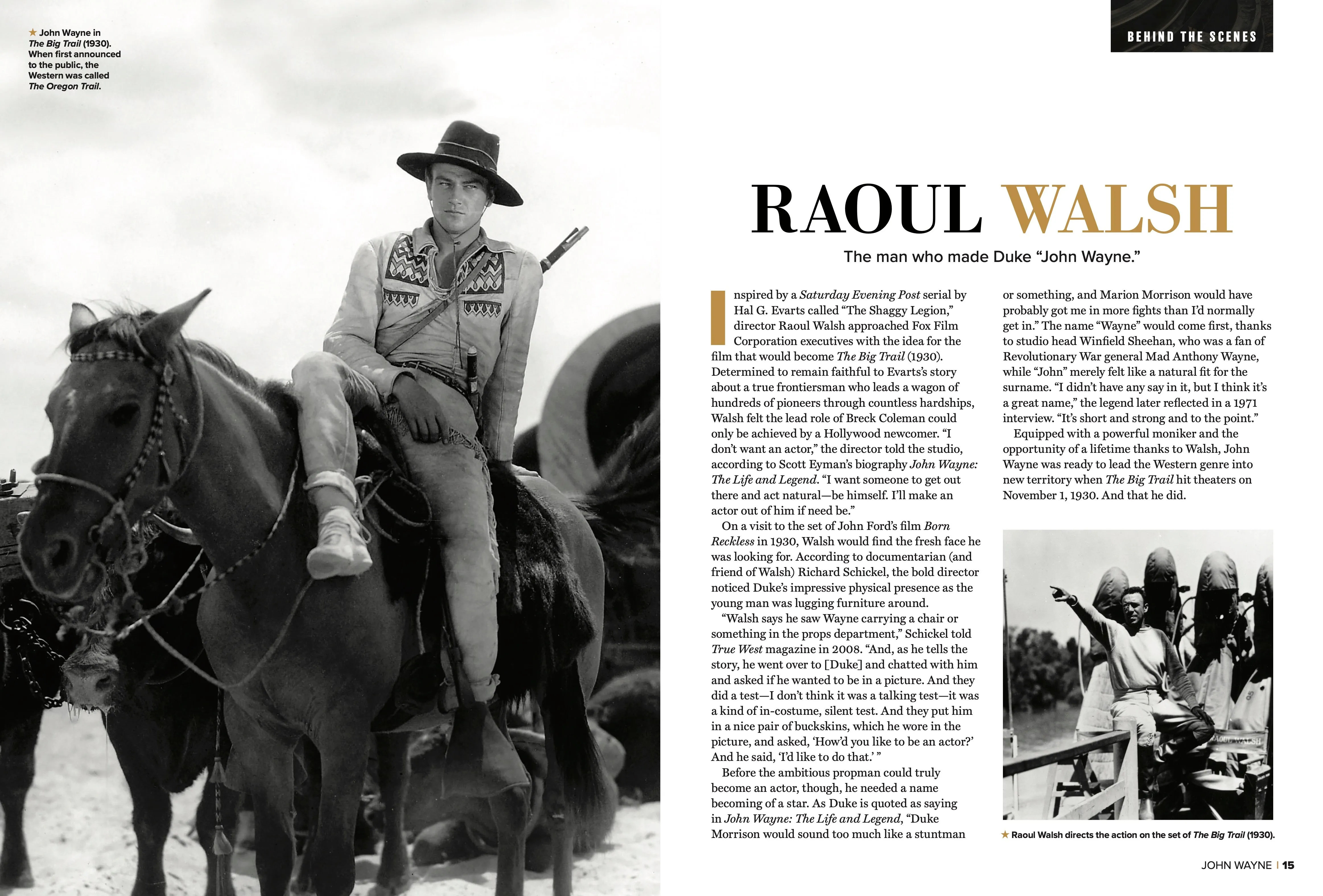 John Wayne - Volume 51: Saluting Duke’s Crew, The Stars, Filmmakers, Raoul Walsh, Montgomery Clift, Ricky Nelson, Gail Russel, Natalie Wood, Rare Photos, Trivia, Personal Anecdotes, Legacy & More!