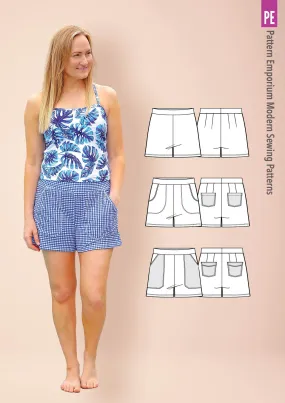 Just Peachy | Stretch Shorts Sewing Pattern