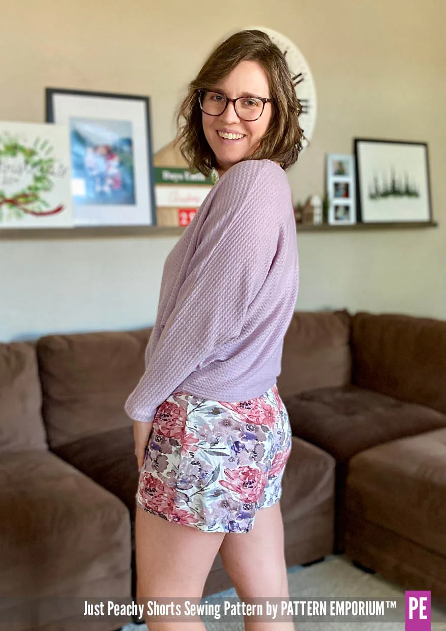 Just Peachy | Stretch Shorts Sewing Pattern