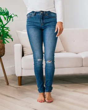 KanCan Madison Distressed Knees Skinny Jeans FINAL SALE