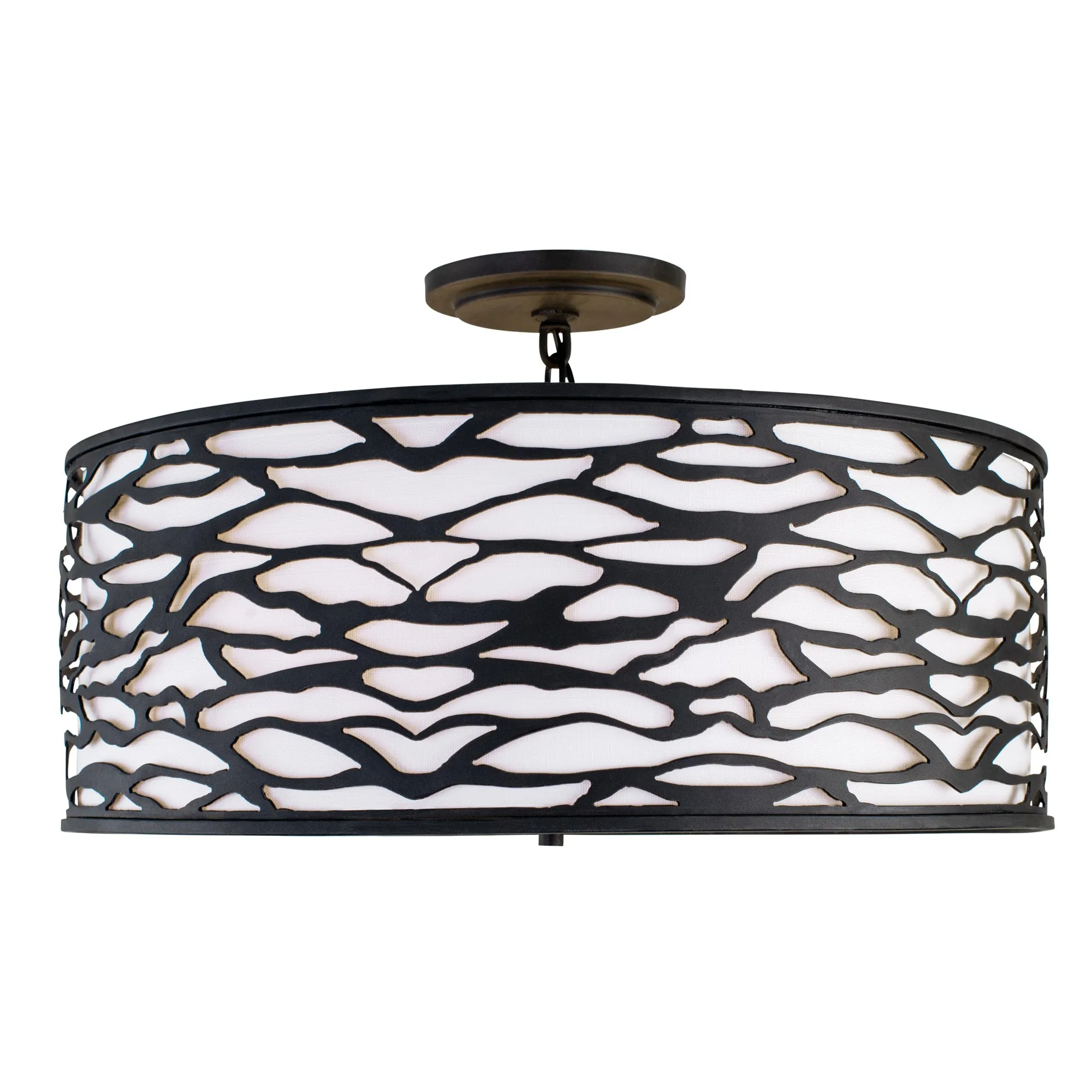 Kato 348S05CB 5-Light Ceiling Light - Carbon Black