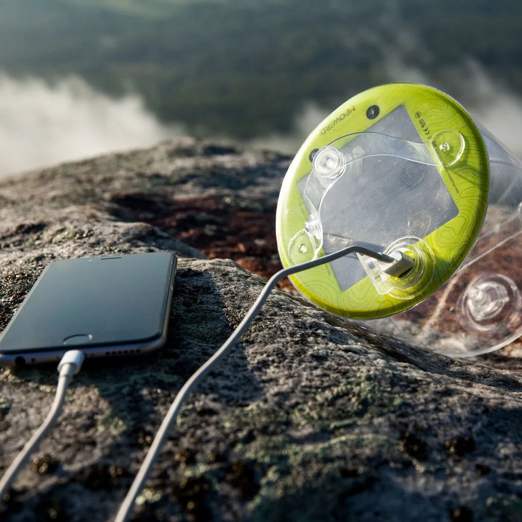 Luci Outdoor 2.0 Pro Inflatable Solar Rechargeable Light/Lantern and Power Bank