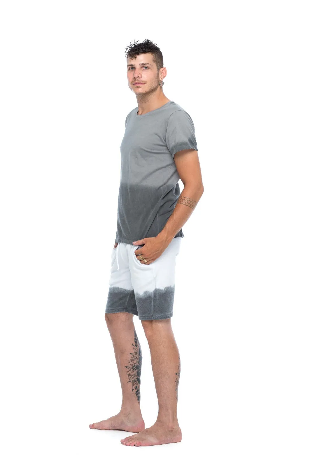 Men's Wabi-Sabi Bottom Brush Tee MBT-AB