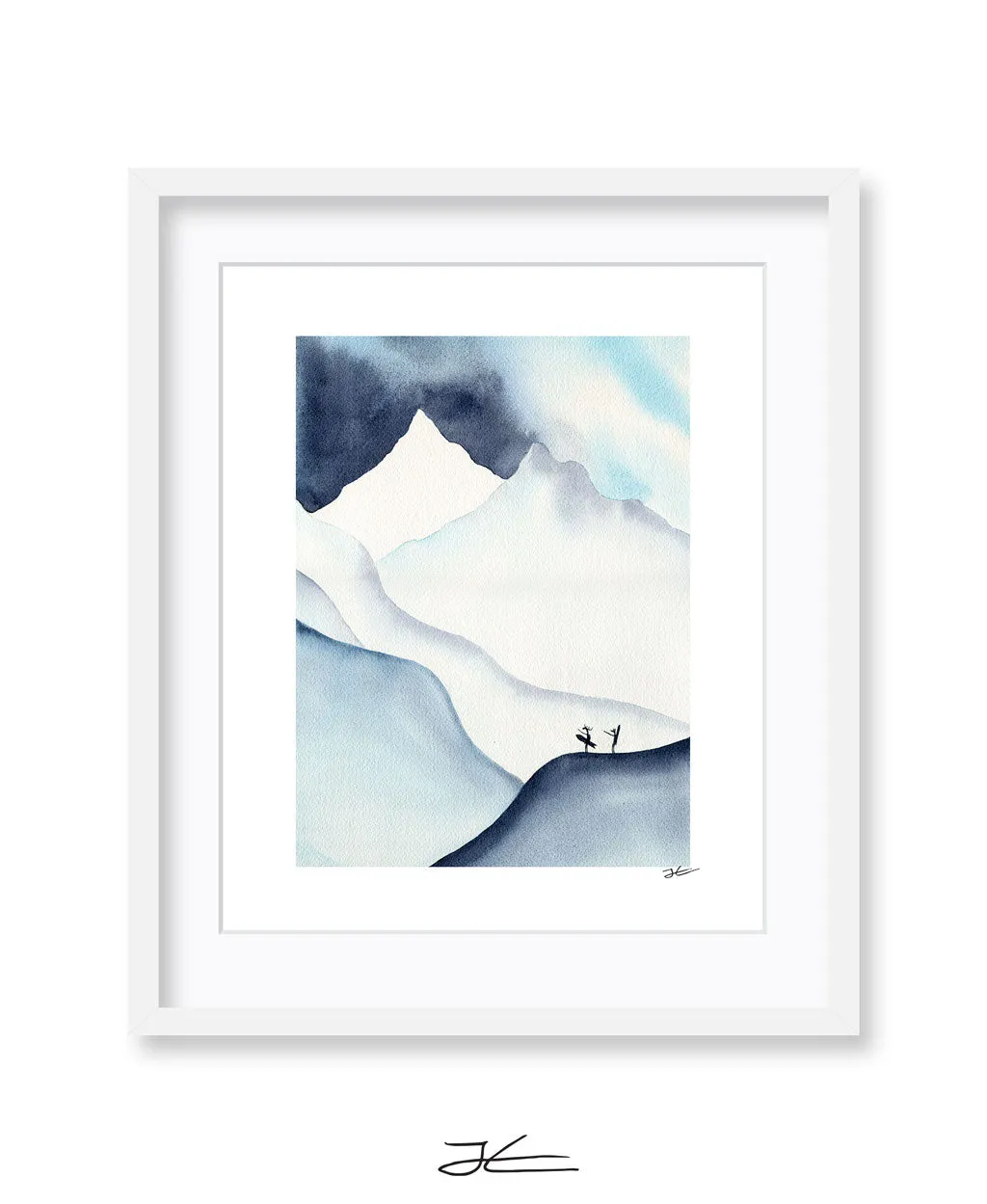 Pow Surf 1 - Print/ Framed Print