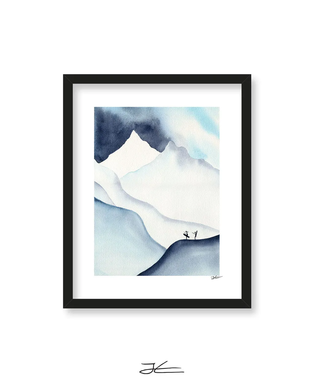 Pow Surf 1 - Print/ Framed Print