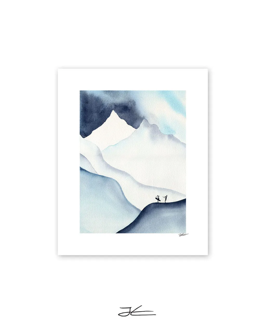 Pow Surf 1 - Print/ Framed Print