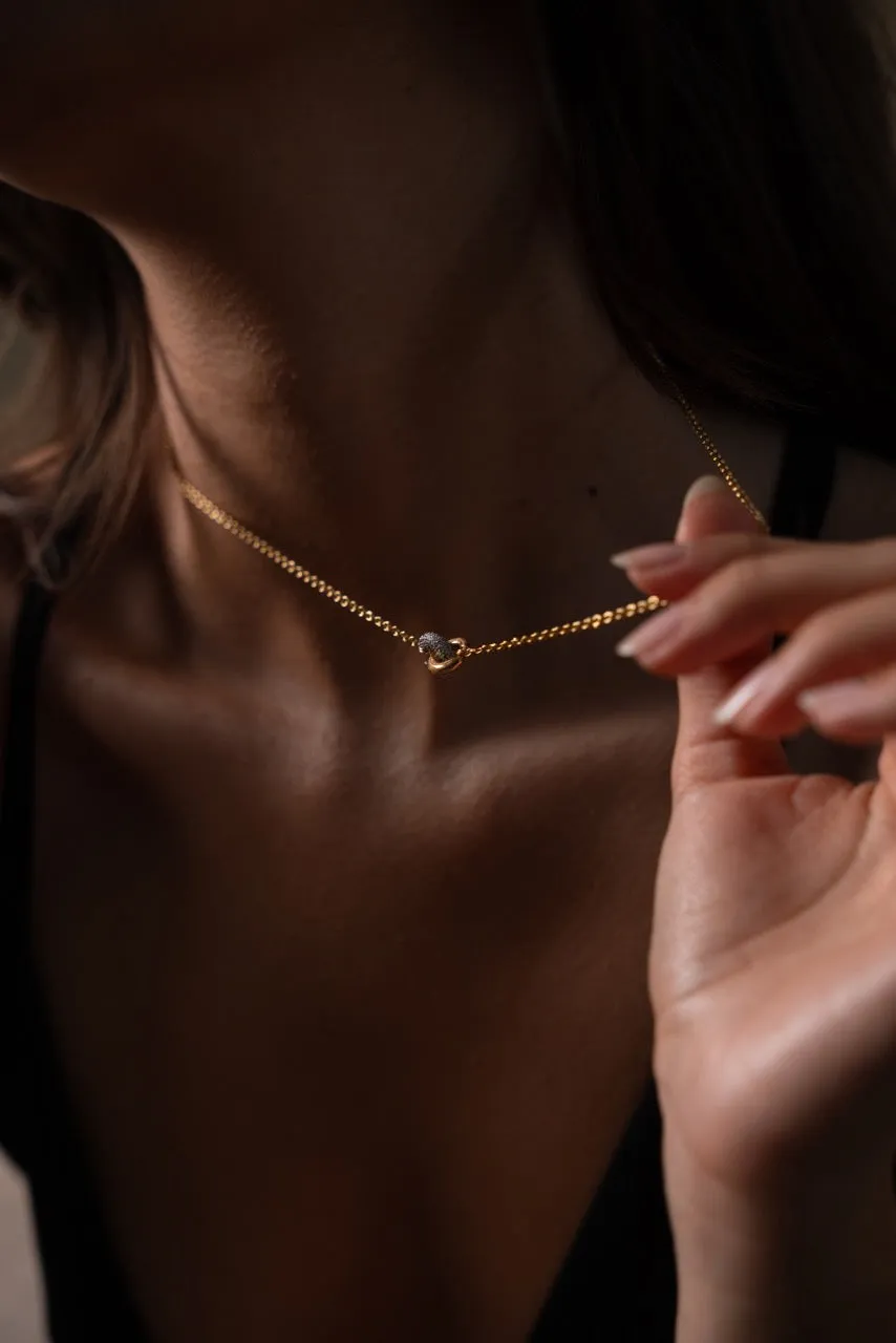 Pure Necklace 14K Gold Plated