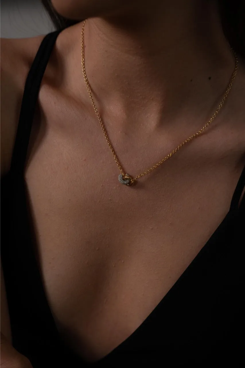 Pure Necklace 14K Gold Plated