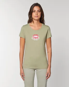 Read My Lips - Femme Tee - Sage