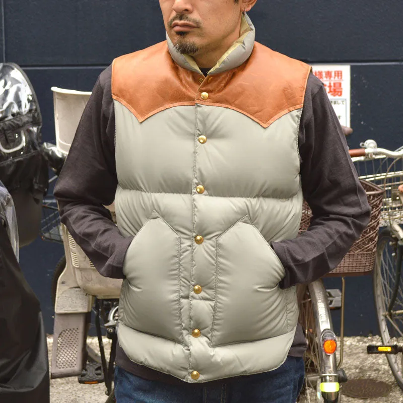 ROCKY MOUNTAIN × WAREHOUSE "2221" NYLON DOWN VEST