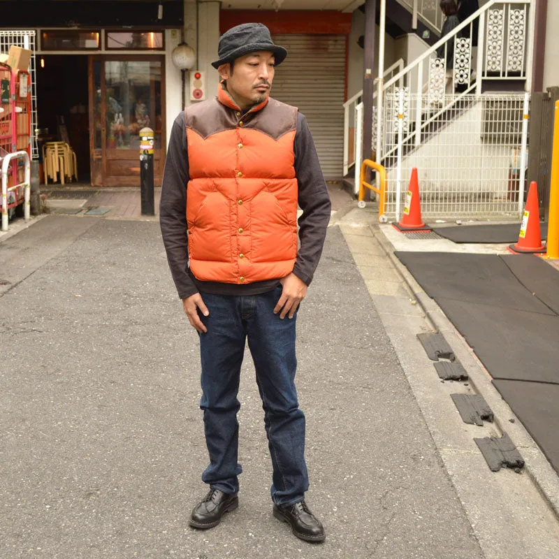 ROCKY MOUNTAIN × WAREHOUSE "2221" NYLON DOWN VEST