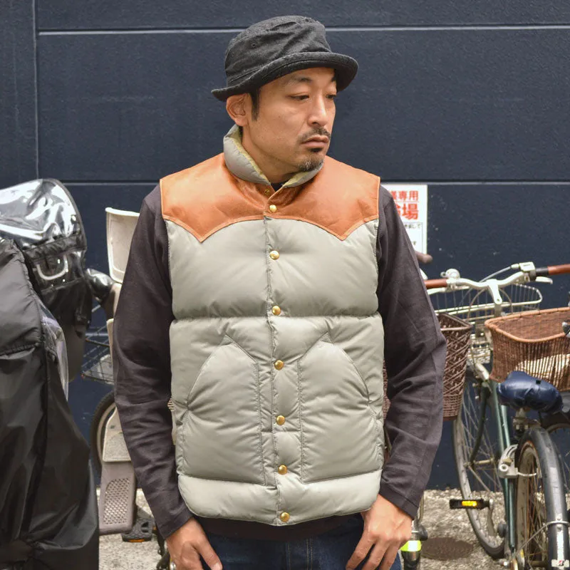 ROCKY MOUNTAIN × WAREHOUSE "2221" NYLON DOWN VEST