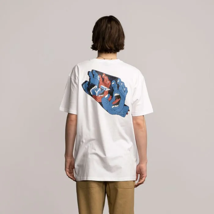 Santa Cruz Dissect Hand T-shirt - White