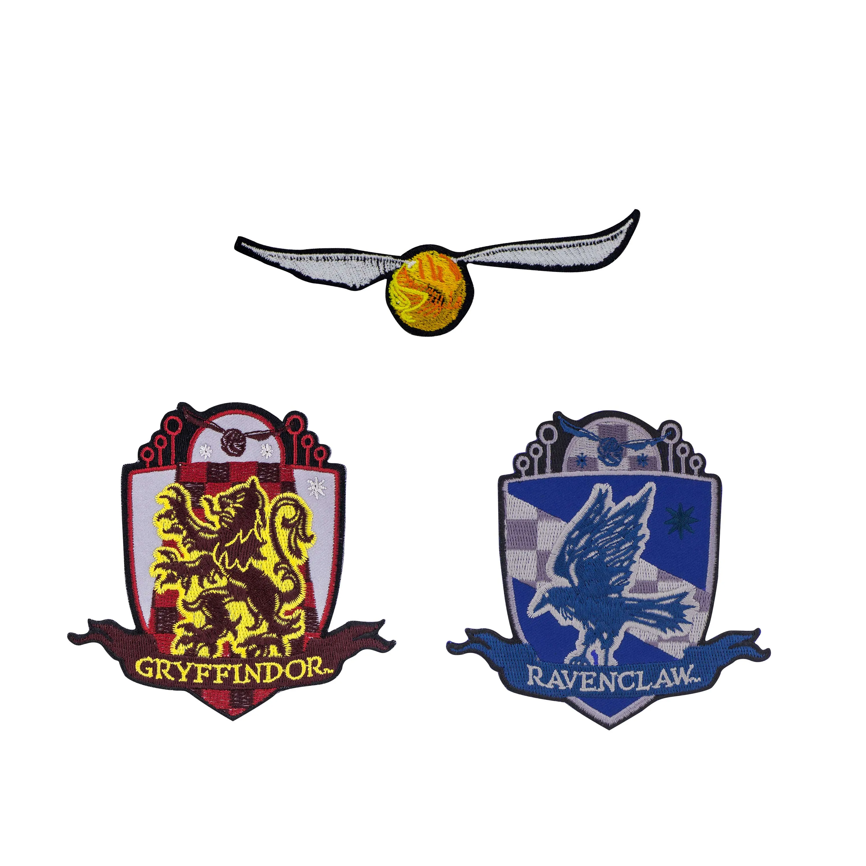 Set of 3 Deluxe Golden Snitch Patches