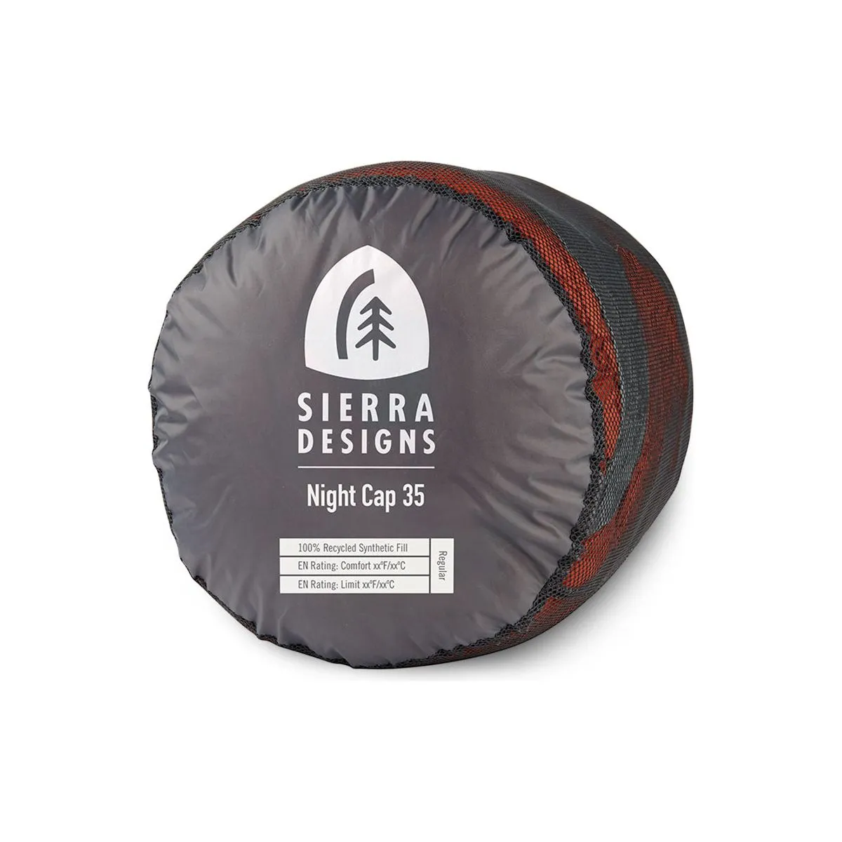 Sierra Designs Night Cap 35° Degree Synthetic Sleeping Bag - Picante