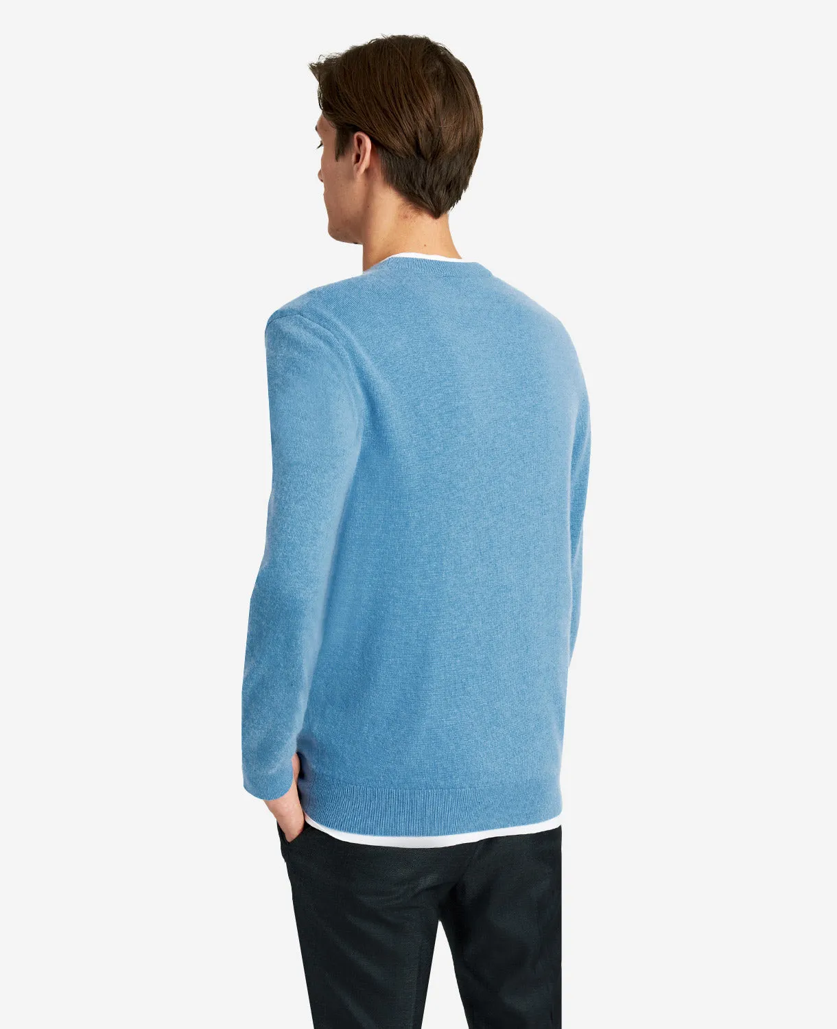 Site Exclusive! Crew Neck Cashmere Sweater