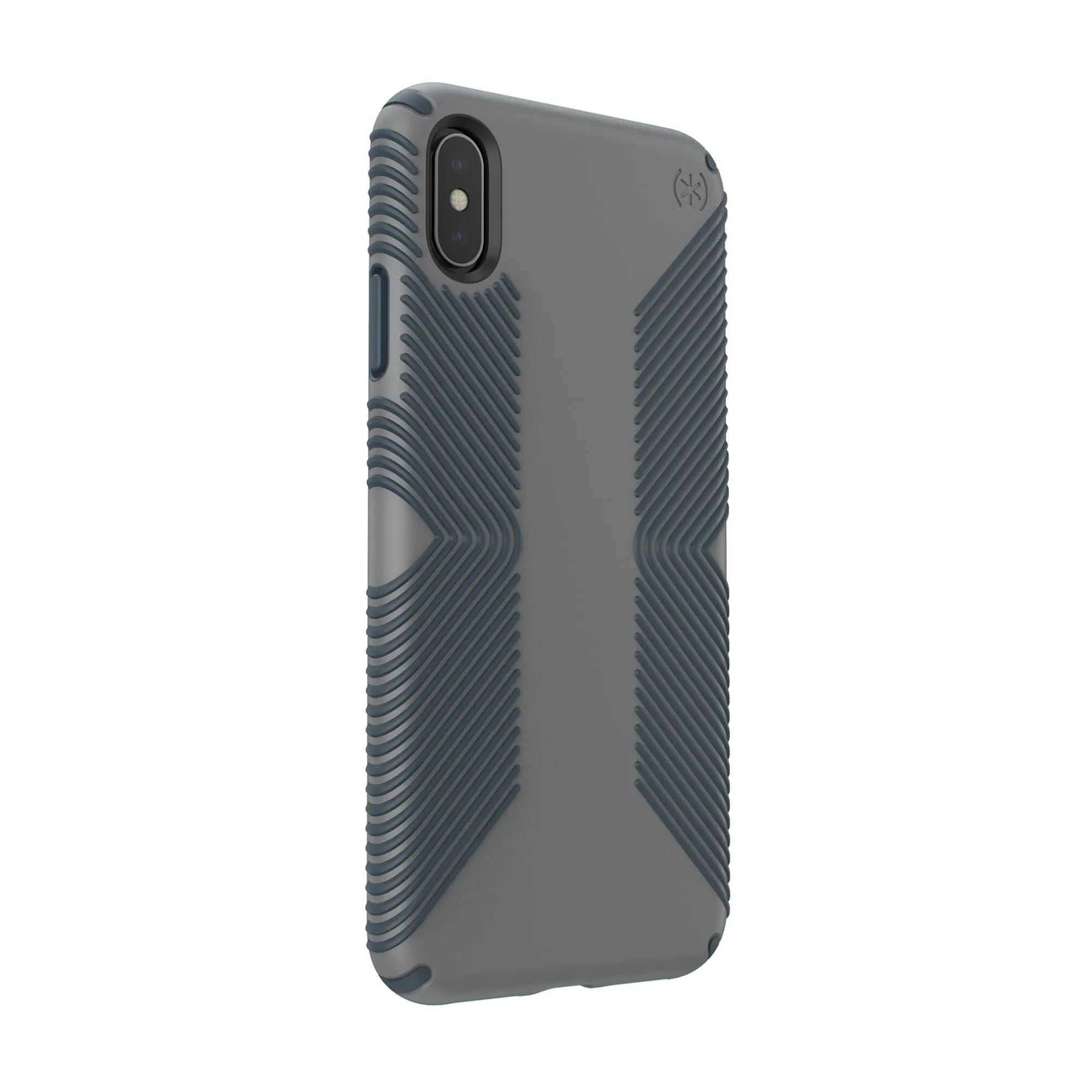 Speck - Presidio Grip iPhone XS Max - Grey / Grey