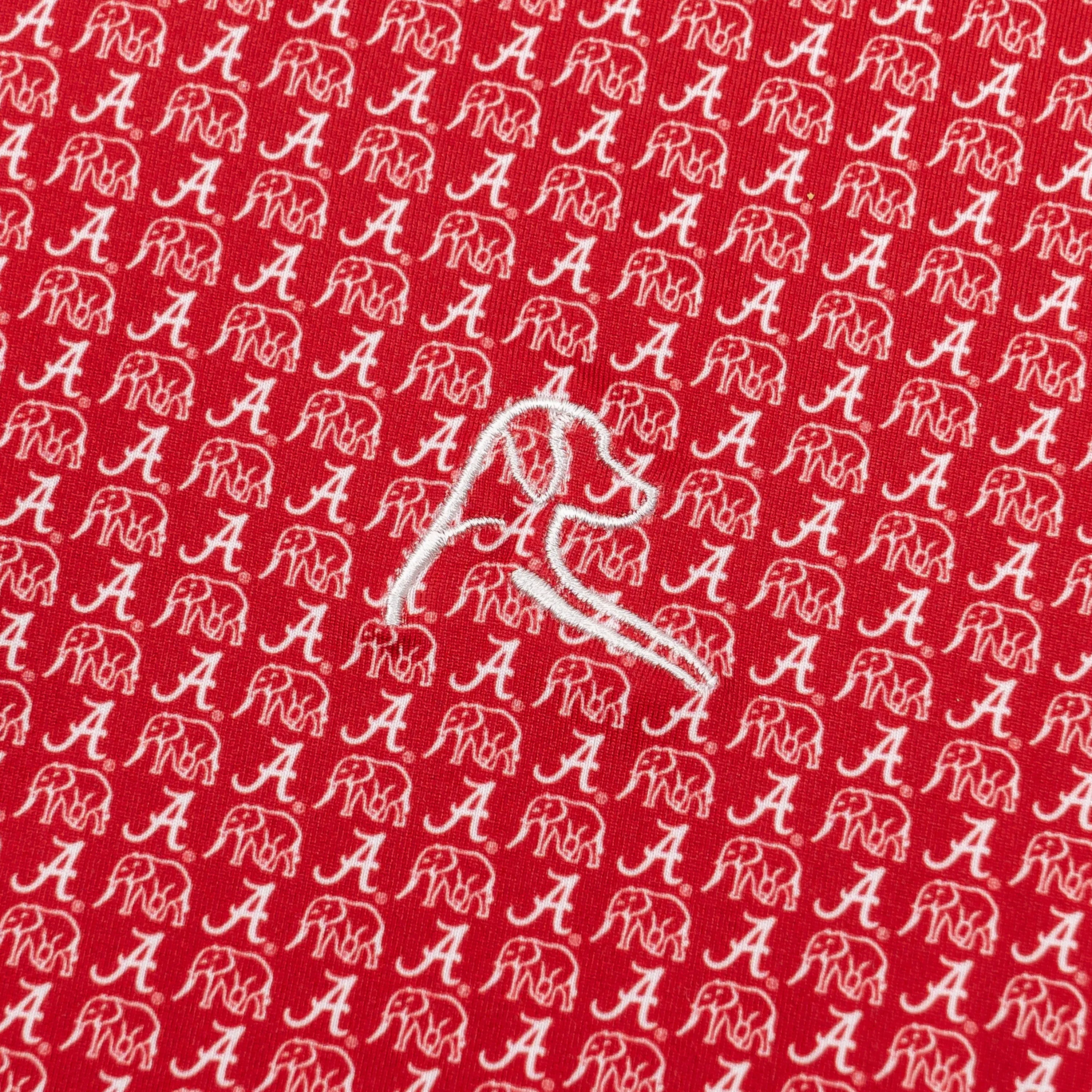 The Big Al™ | Collegiate Polo | The Big Al - Carmine Red/White