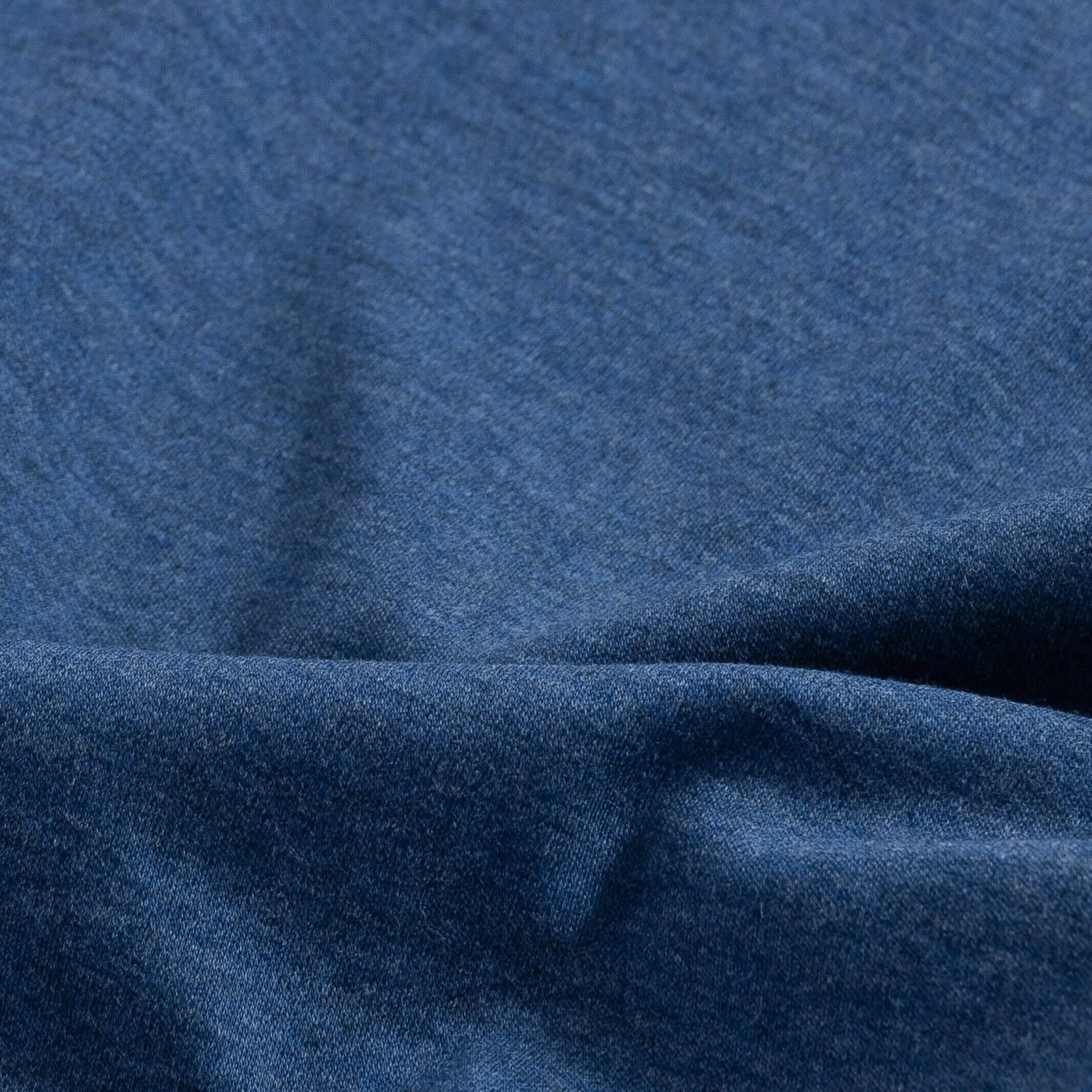 The Dark Blue Heather Arlon Knit Long Sleeve Custom Polo