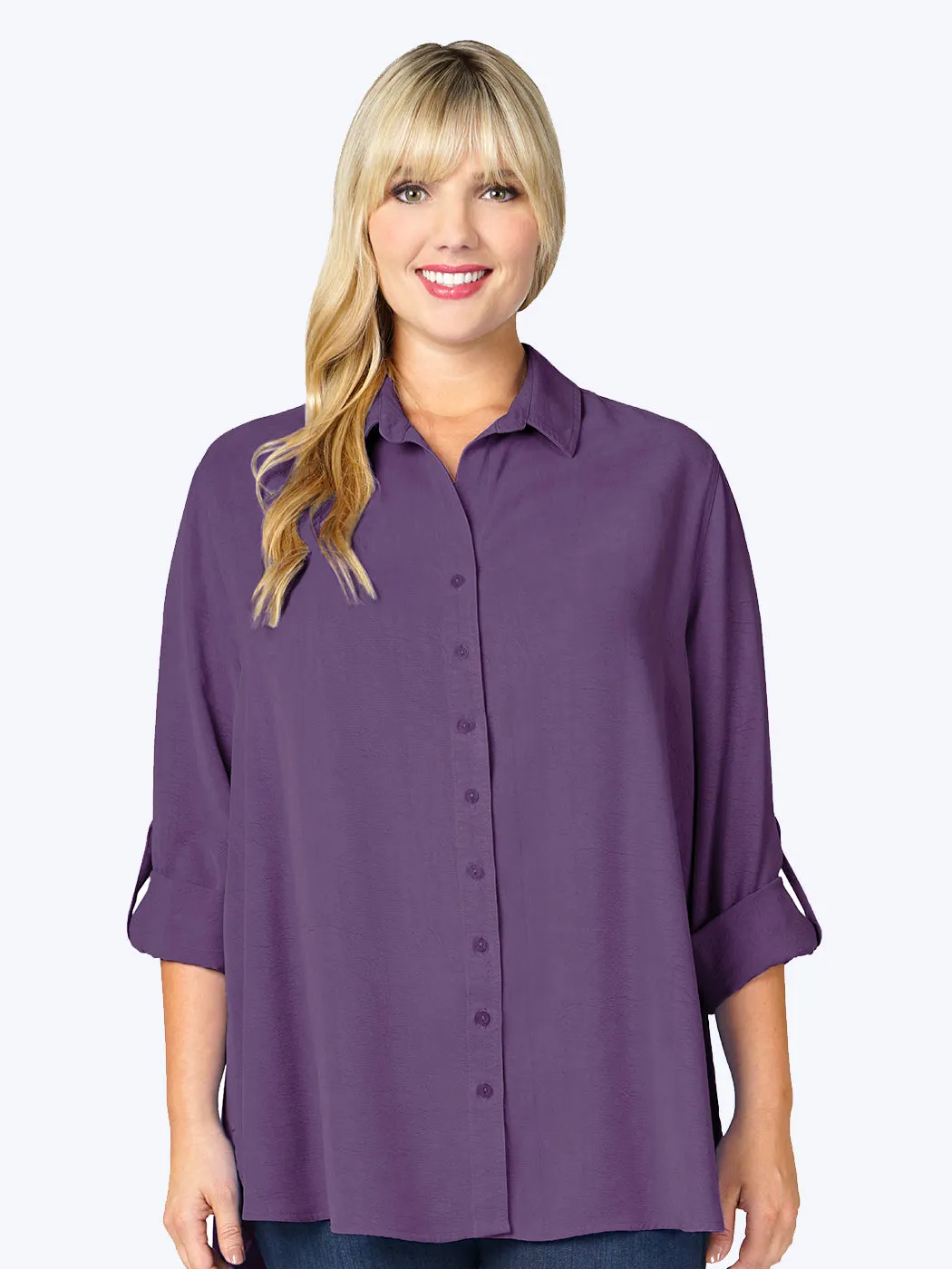 Tianello TENCEL™ Plus Sized "Loving" Blouse