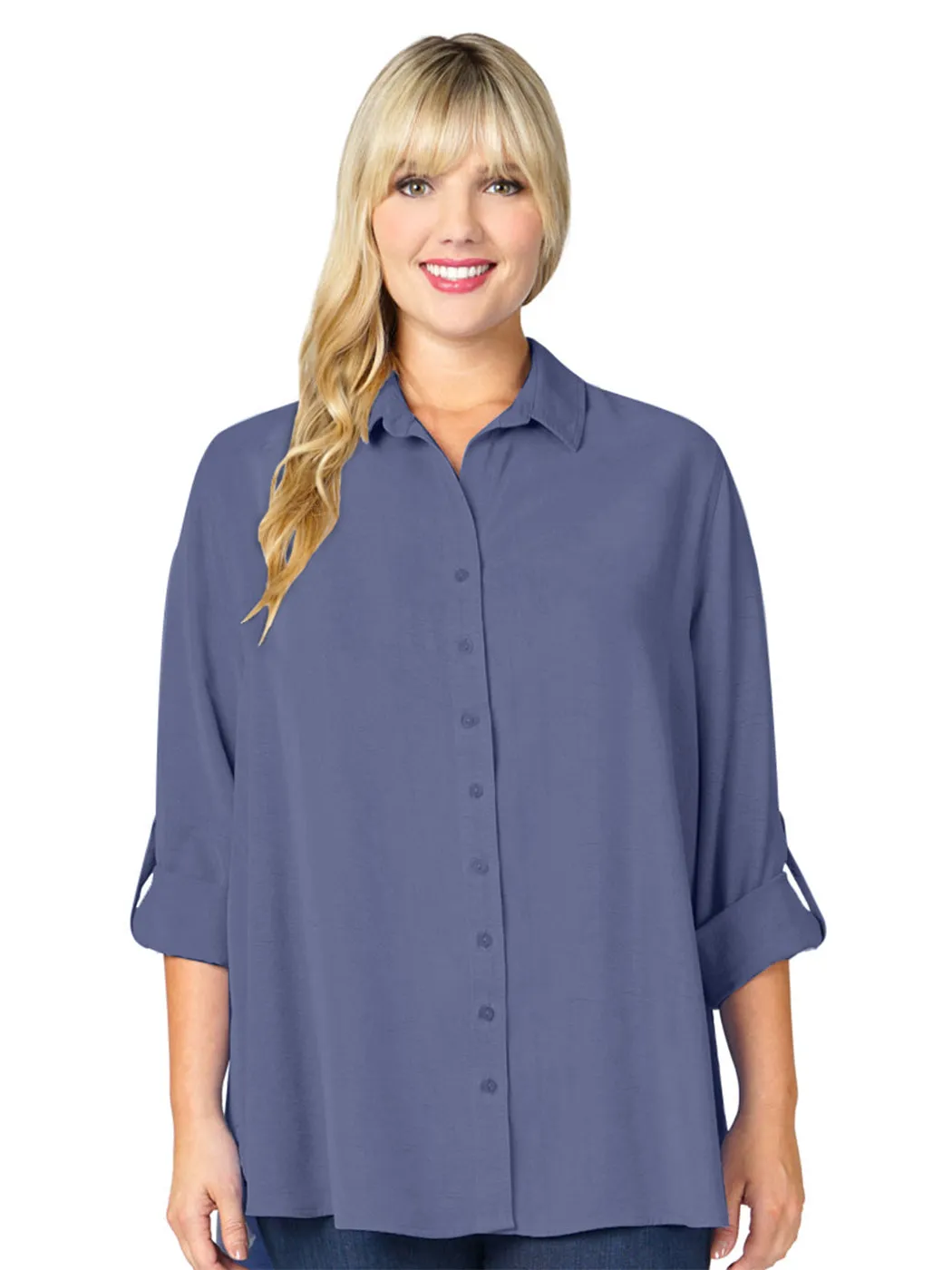 Tianello TENCEL™ Plus Sized "Loving" Blouse