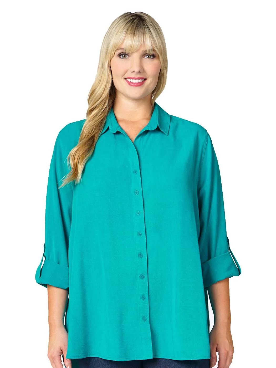 Tianello TENCEL™ Plus Sized "Loving" Blouse