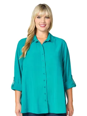 Tianello TENCEL™ Plus Sized "Loving" Blouse