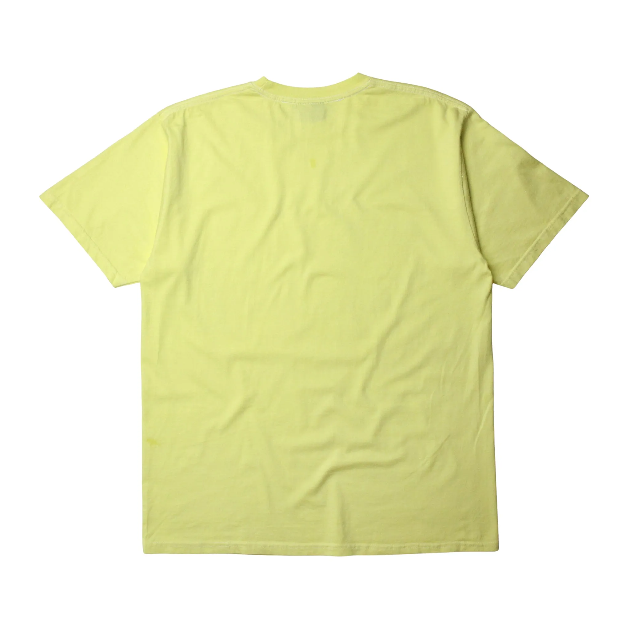 TOO HOT Stripes Yellow Garment Dyed T-Shirt