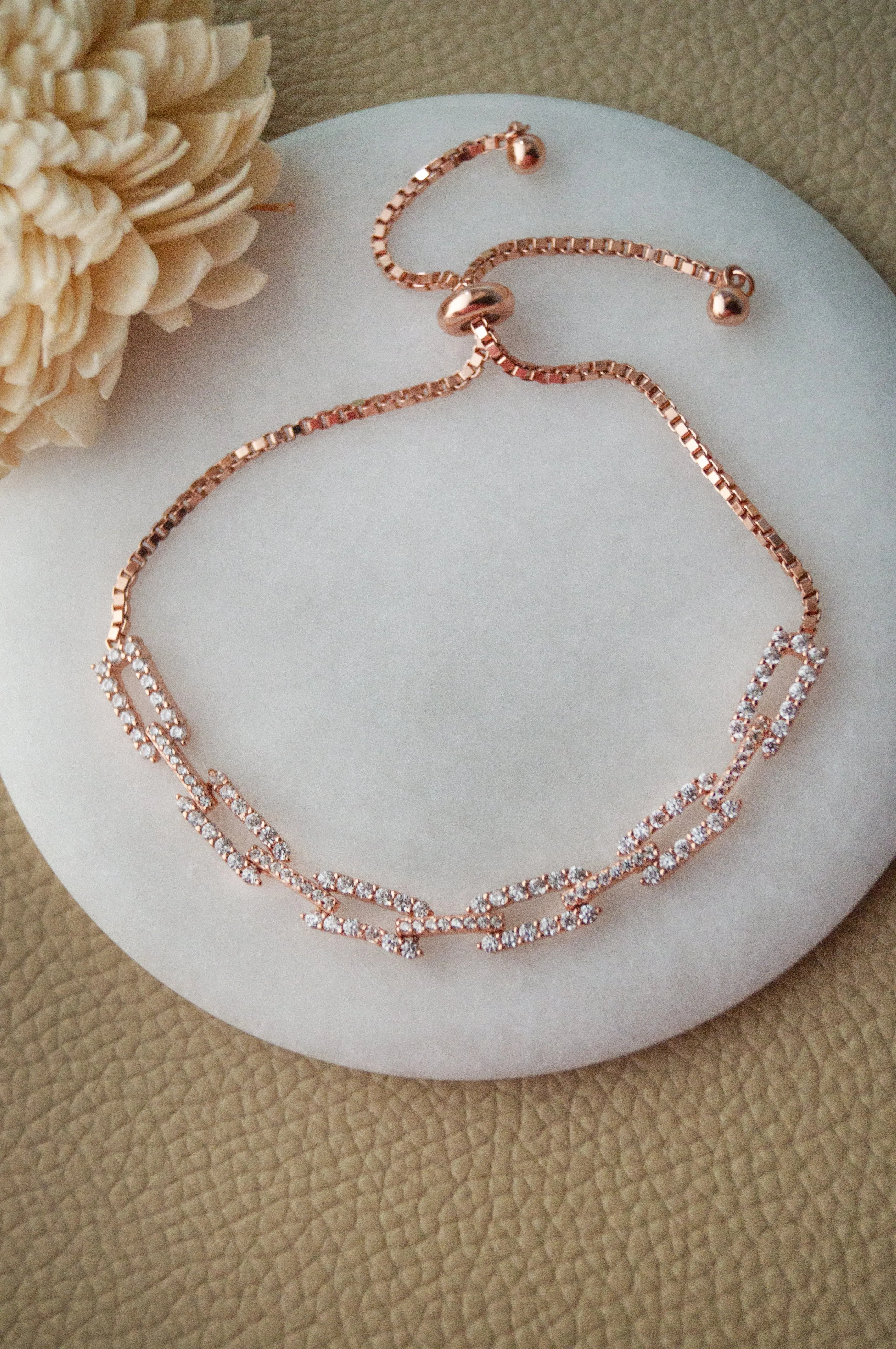 Trending Chain Link Sterling Silver Pull Chain Bracelet