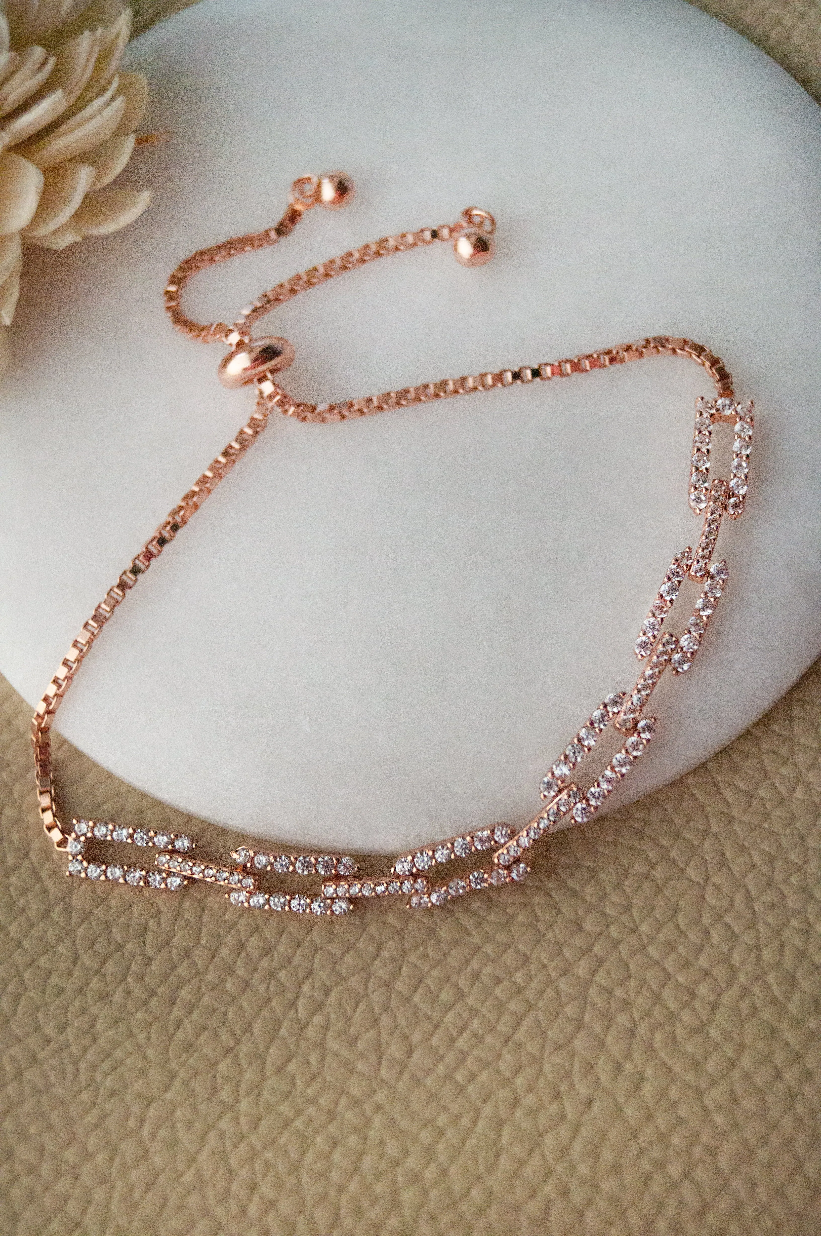 Trending Chain Link Sterling Silver Pull Chain Bracelet