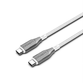 USB-C to USB-C Cable 1M  – White