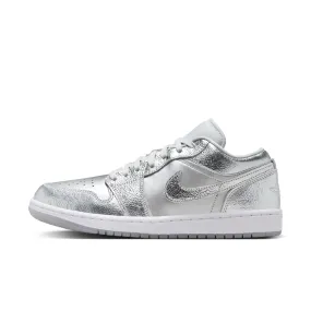 WMNS Air Jordan 1 Low SE "Metallic Silver"