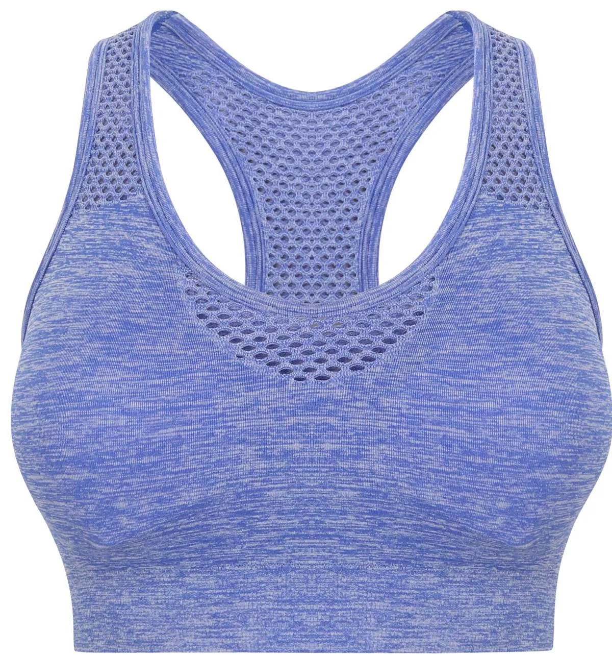 Women's Tombo Seamless Crop Sports Bra {TL696}