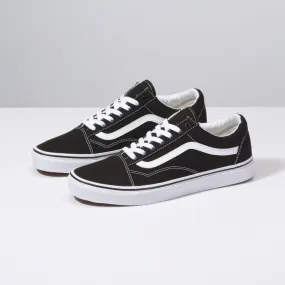 Zapatillas Vans Niños Old Skool Black/True White